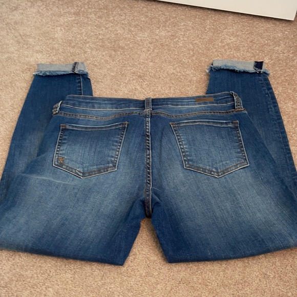 NWOT - never worn.  Kut from the Kloth Connie Ankle skinny jeans size 8 - Picture 6 of 8